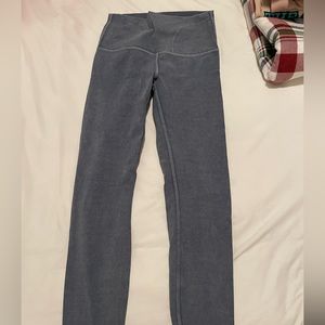 Blue Lululemon leggings